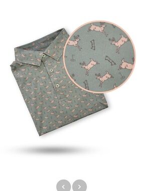 Golf Bow Crew Bucks x Bogeys Polo Shirt